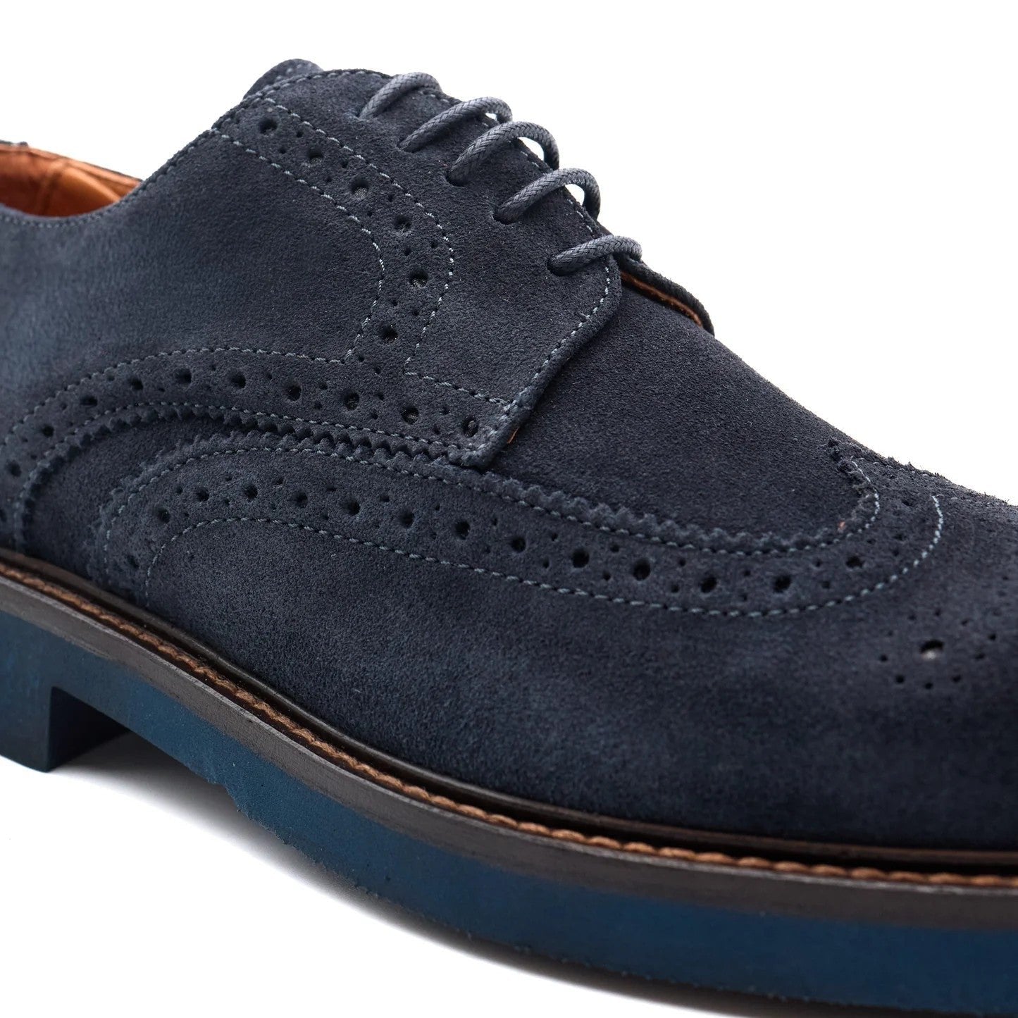 scarpa 446 CAMOSCIO I24 BLU Exton 
