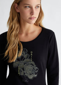 T-SHIRT ML - LIU JO TF4206JS088 N9573 Liu Jo 