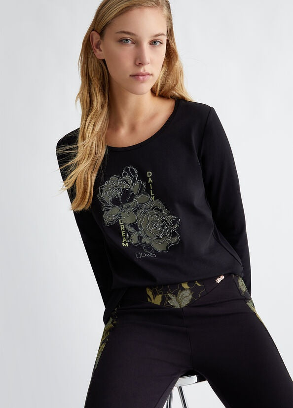 T-SHIRT ML - LIU JO TF4206JS088 N9754 Liu Jo 