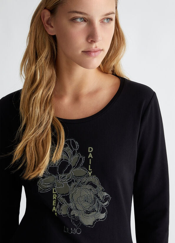 T-SHIRT ML - LIU JO TF4206JS088 N9754 Liu Jo 