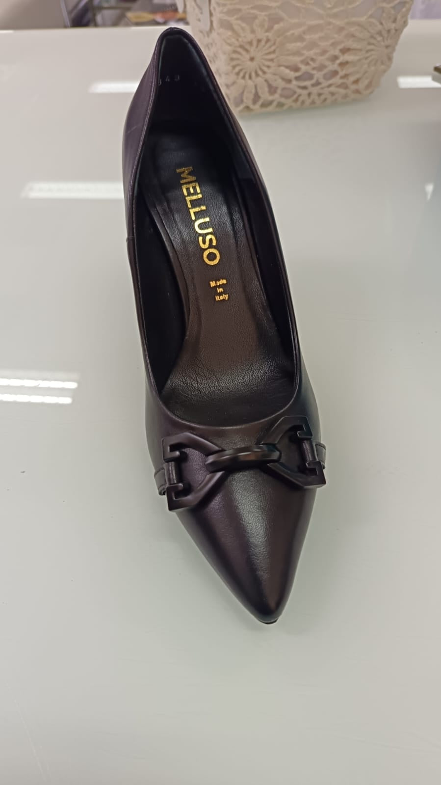 scarpa E5138N NAPPETTA NERO Melluso 