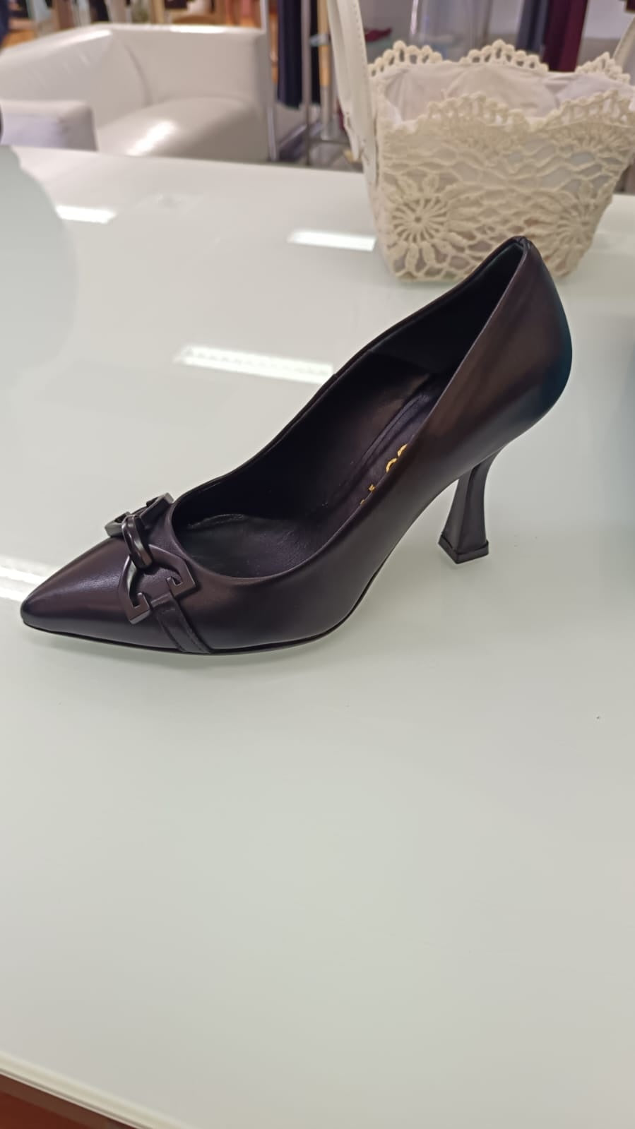 scarpa E5138N NAPPETTA NERO Melluso 