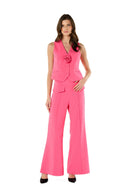 gilet c/fiore 243NS202 BIANCO No Secrets 
