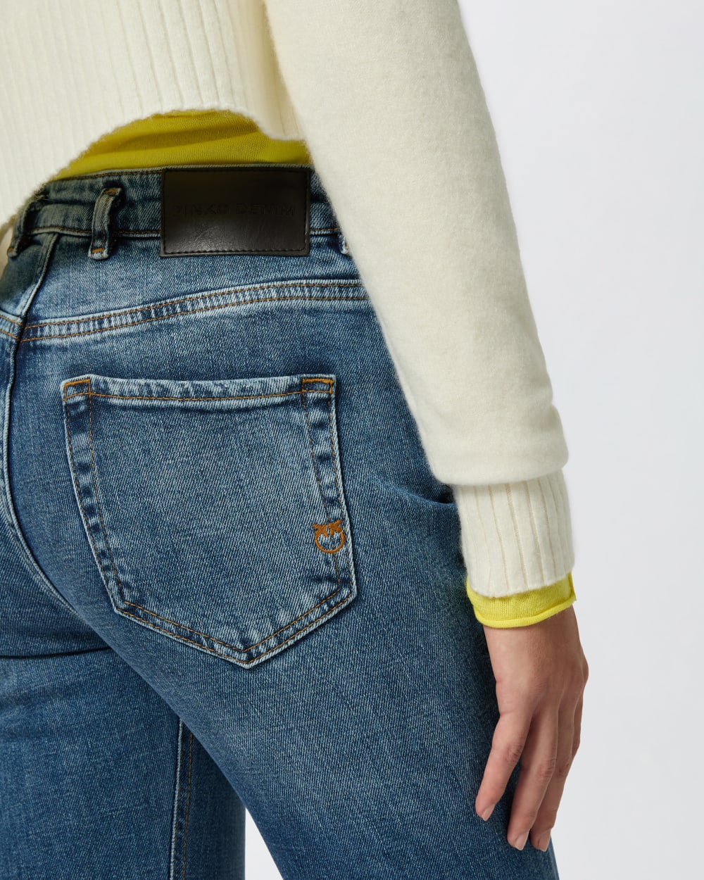 JEANS A22I - PINKO 100166-A22I FLORA FLAR PJD Pinko 