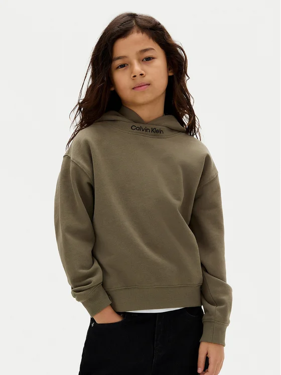 FELPA C/CAPPUCCIO - CALVIN KLEIN