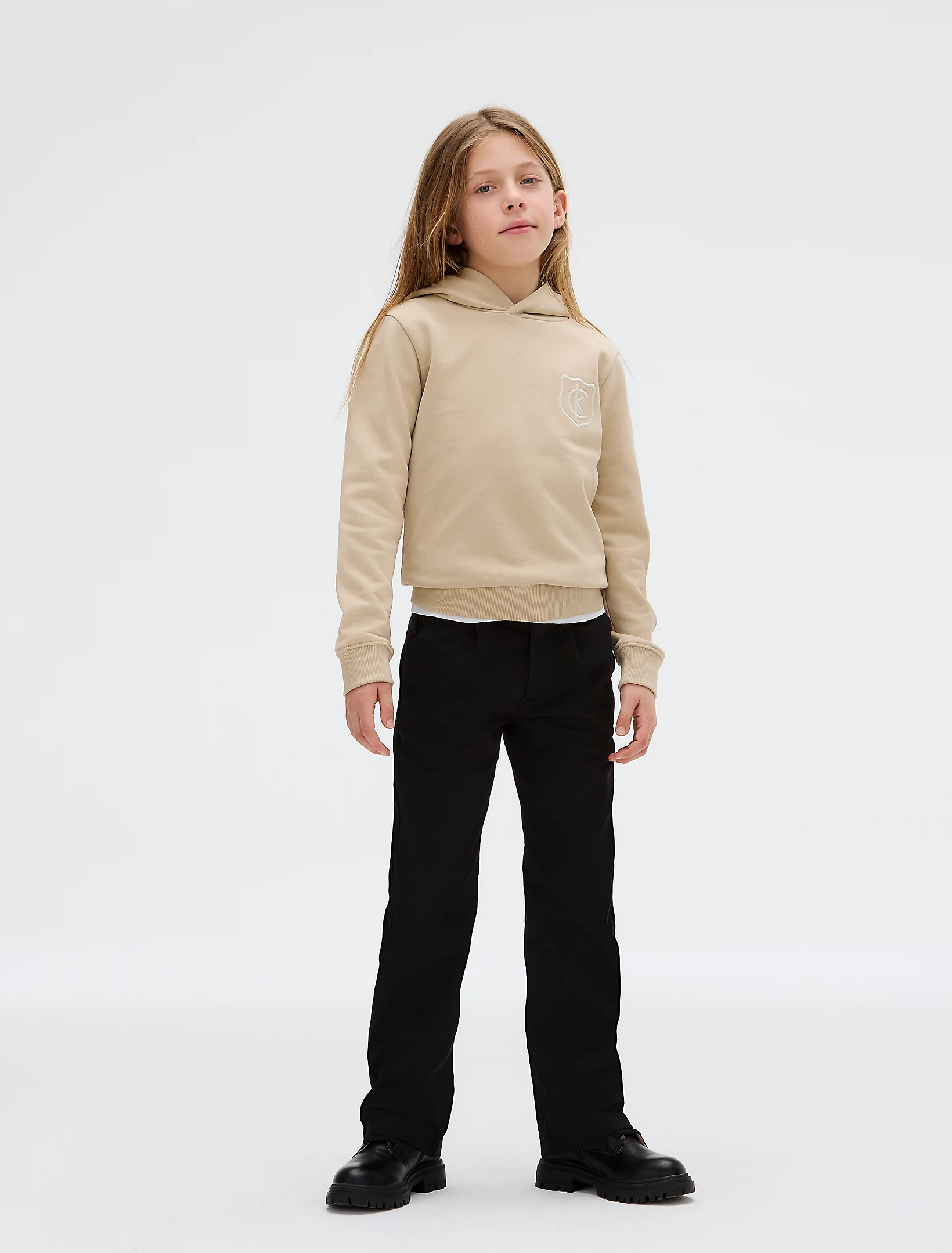 FELPA C/CAPPUCCIO - CALVIN KLEIN