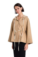 CABAN C/CAPPUCCIO - TWIN SET