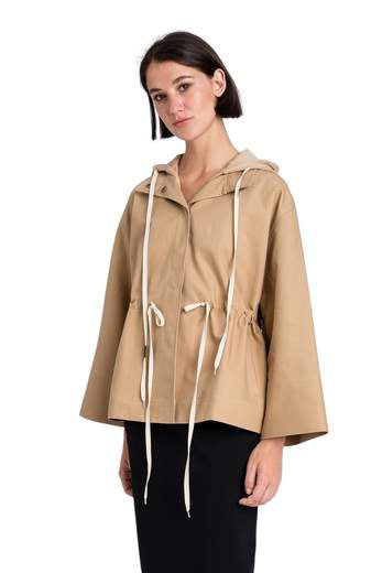 CABAN C/CAPPUCCIO - TWIN SET