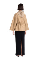 CABAN C/CAPPUCCIO - TWIN SET