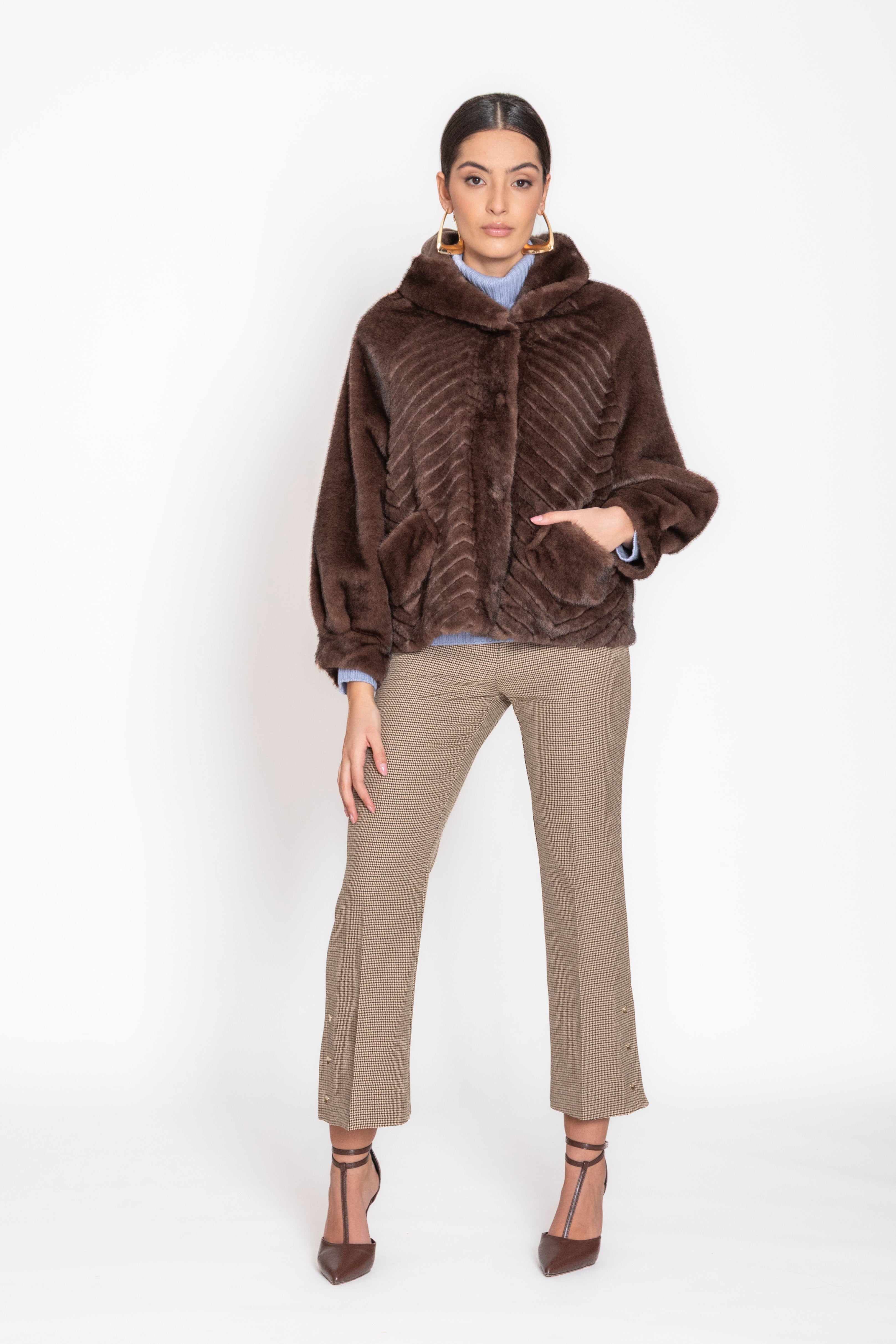 ECOPELLICCIA BOMBER - EDAS LUXURY