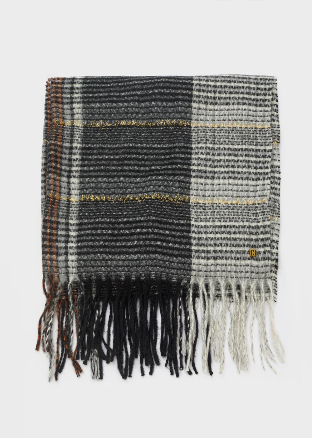 SCIARPA BRIT CHECK+LUREX - NALì