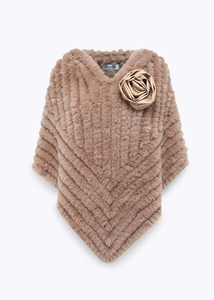 PONCHO - BLU GIRL BLUMARINE