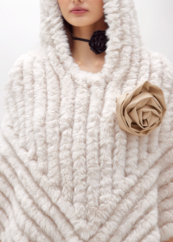 PONCHO - BLU GIRL BLUMARINE