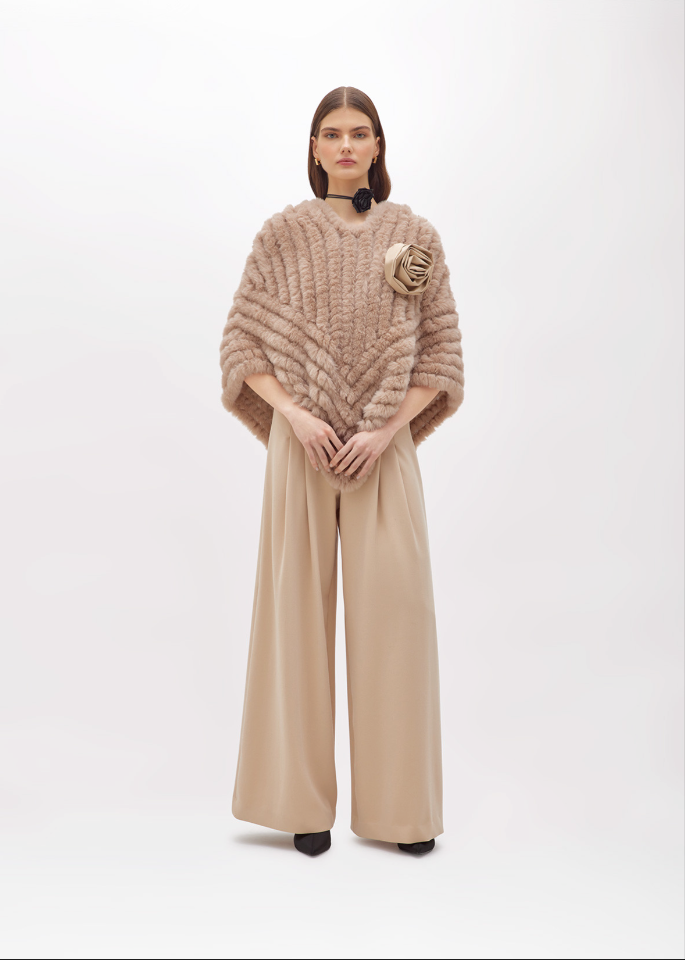 PONCHO - BLU GIRL BLUMARINE