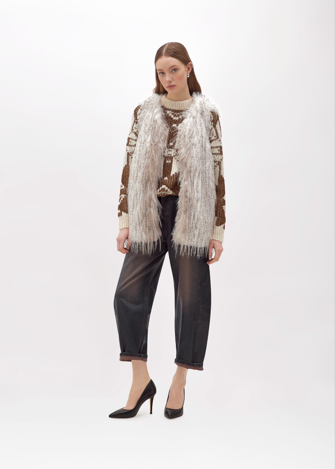 GILET - BLU GIRL BLUMARINE