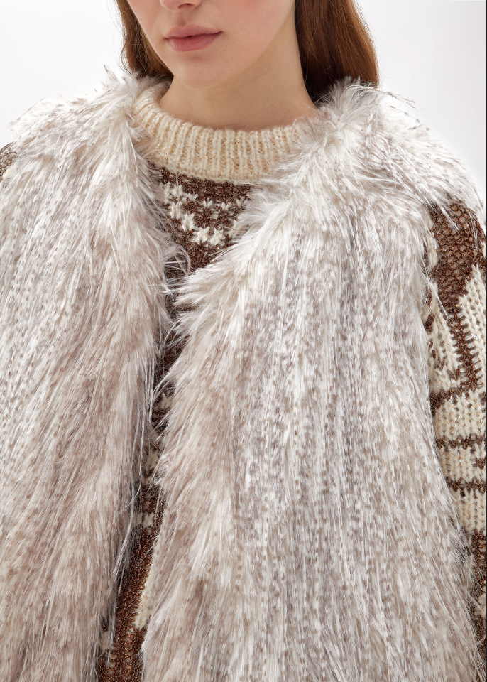 GILET - BLU GIRL BLUMARINE