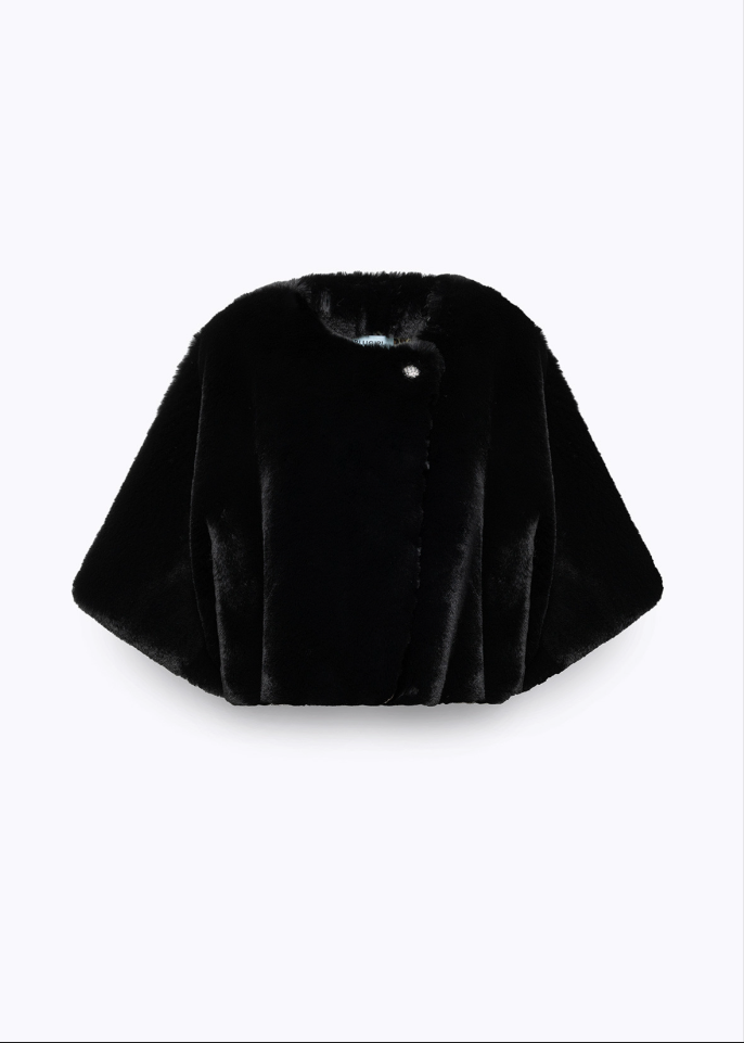 CAPPA PELLICCIA - BLU GIRL BLUMARINE