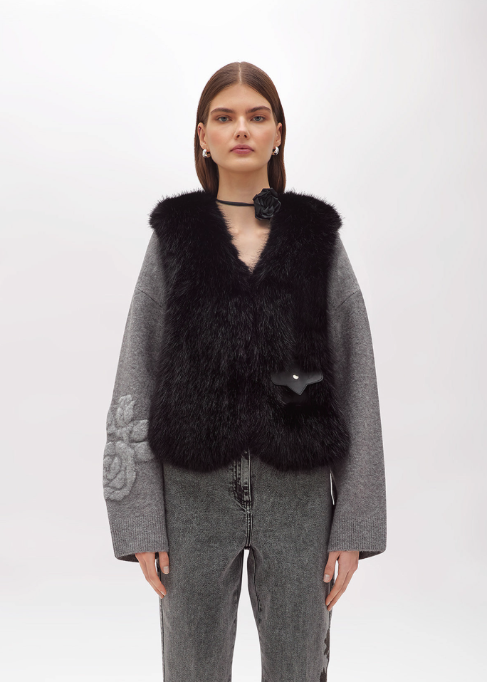 GILET - BLU GIRL BLUMARINE