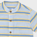 Camicia m/l lino collo corean - MAYORAL