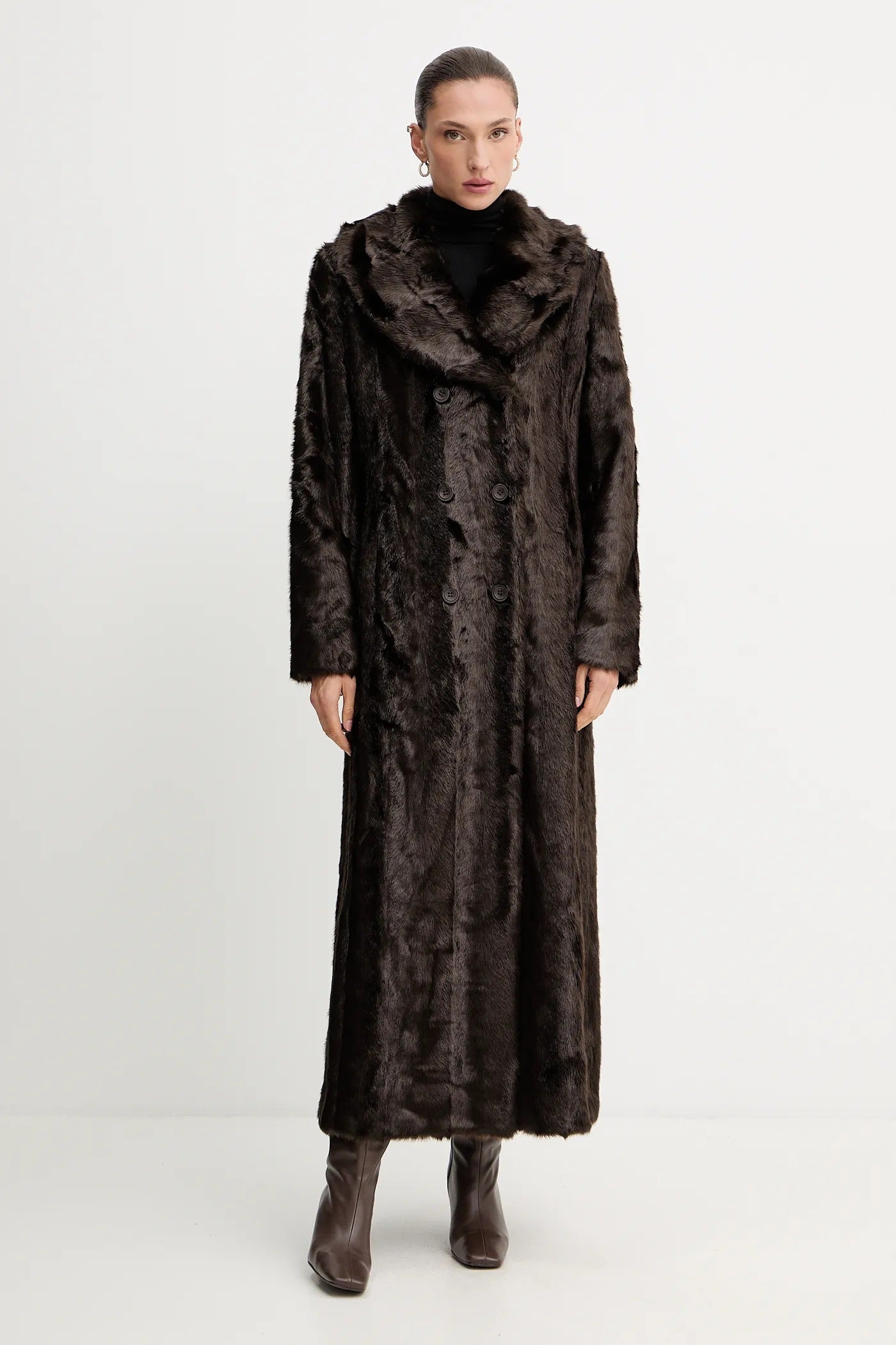 CAPPOTTO PELLICCIA - BLU GIRL BLUMARINE