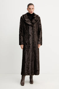 CAPPOTTO PELLICCIA - BLU GIRL BLUMARINE