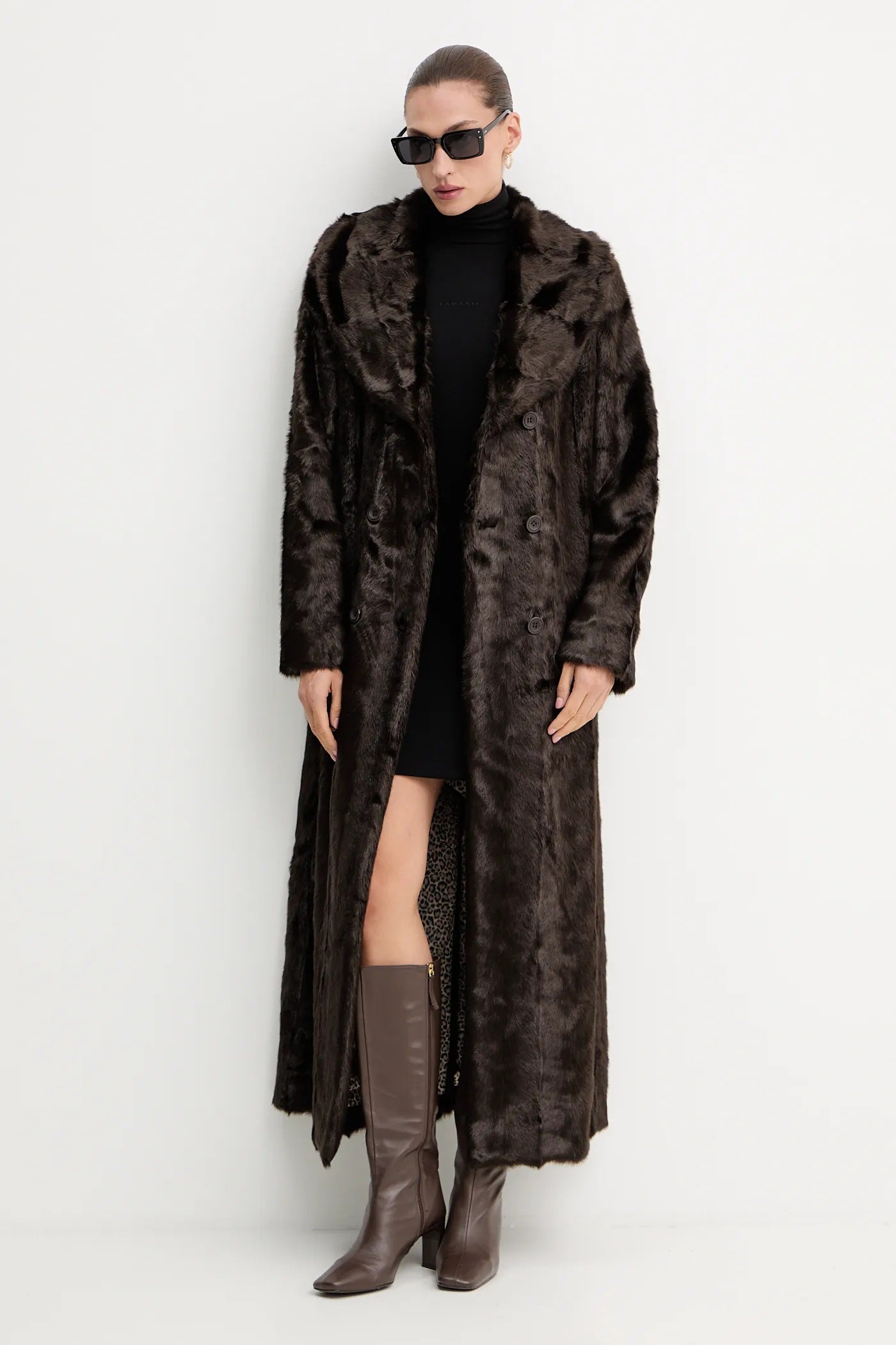 CAPPOTTO PELLICCIA - BLU GIRL BLUMARINE