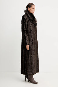 CAPPOTTO PELLICCIA - BLU GIRL BLUMARINE