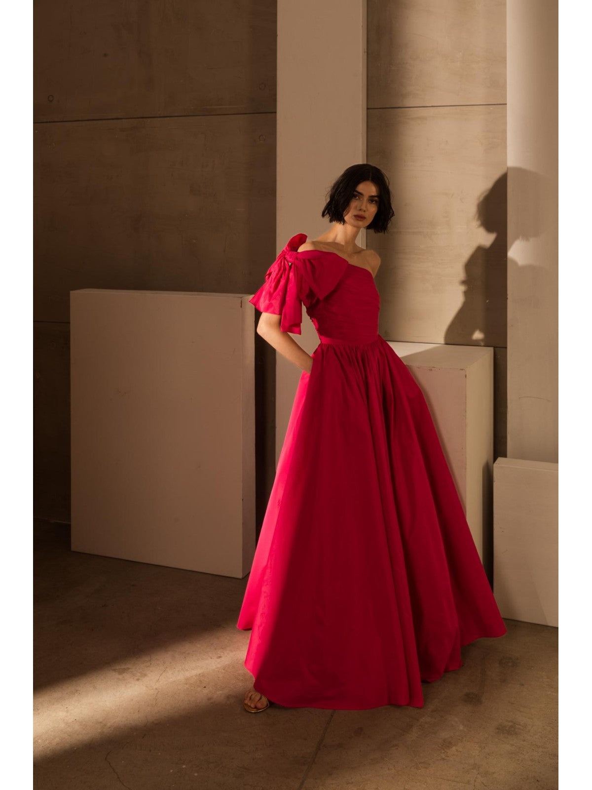 Vestito Rosso Primavera Estate 2021 Ferrone Abito Vestiti Sandro