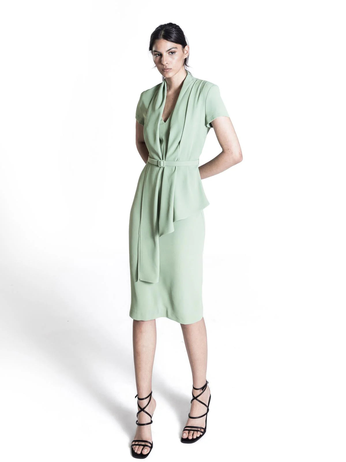 VESTITO C/CINTURA - SANDRO FERRONE