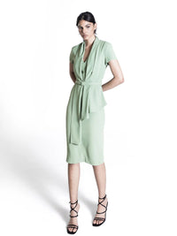 VESTITO C/CINTURA - SANDRO FERRONE