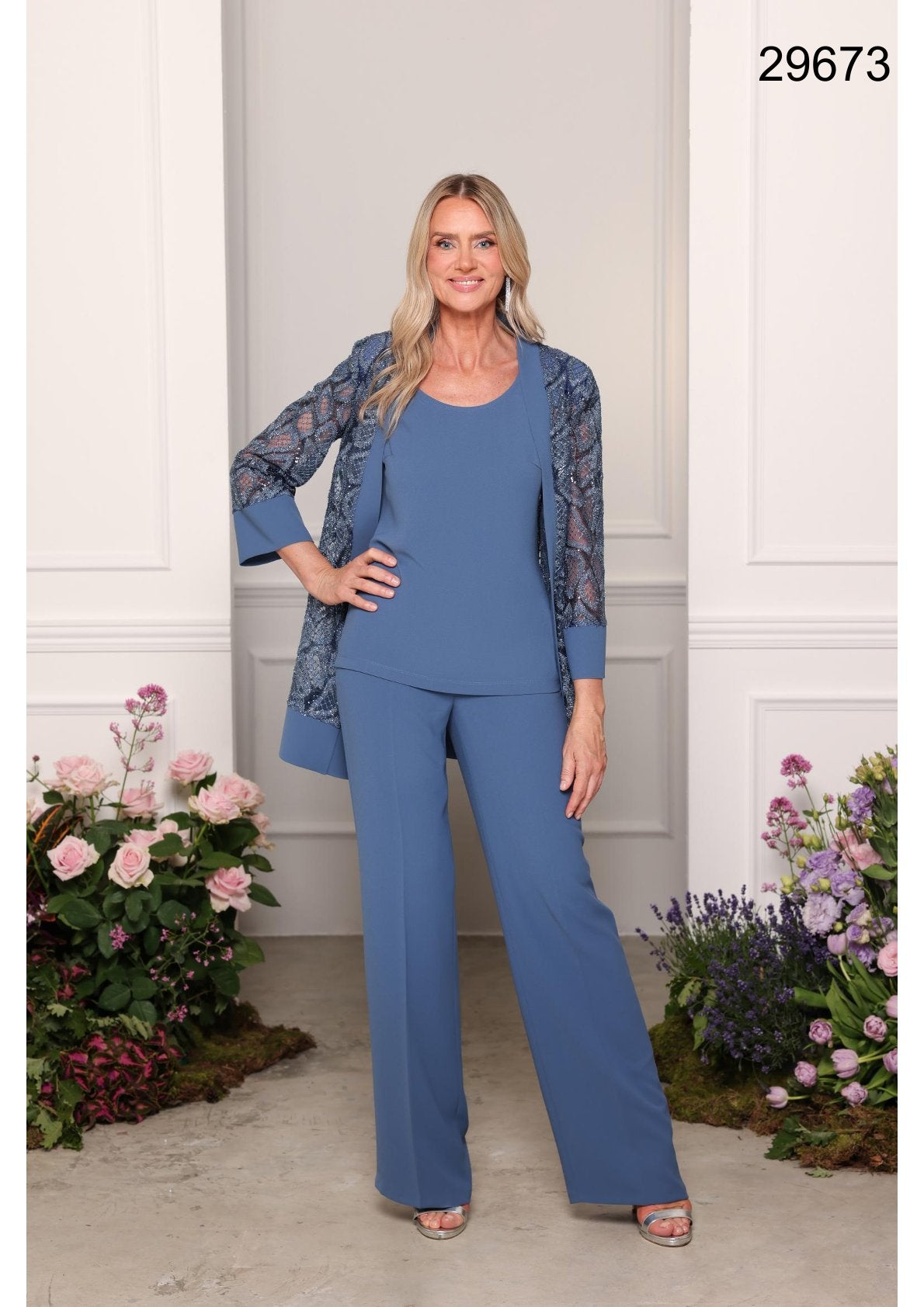 spolvero+top+pantalone 29673 1199 Bianca Brandi 