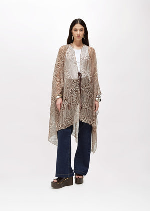 Poncho Blu Girl
