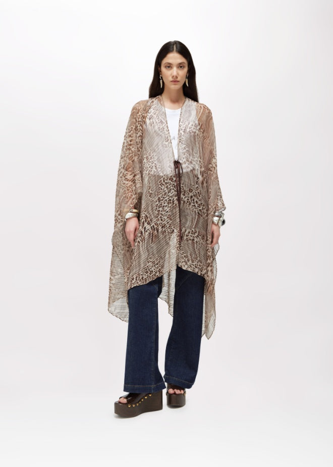 Poncho Blu Girl