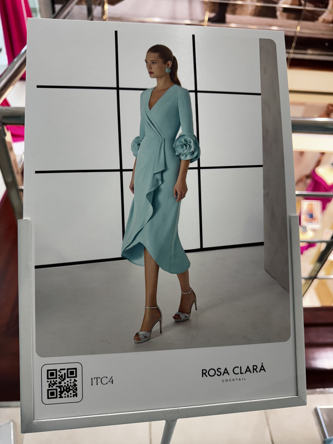 Vestito Rosa Clarà Cocktail