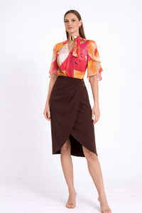 pareo con accessorio SAMBUCA MORO Edas Luxury 