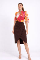pareo con accessorio SAMBUCA MORO Edas Luxury 