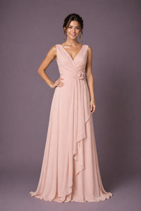 lungo c/stola RR500515 25 Le Damigelle di Caroline 