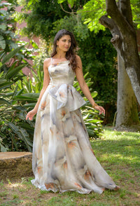 con stola LPA6114/2137BB BEIGE Le Preziose 