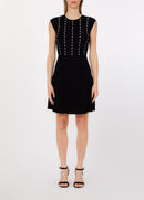 Abito corto in maglia PA6019 MS99EC3912 Liu Jo Black Capsule 