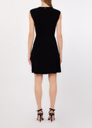 Abito corto in maglia PA6019 MS99EC3912 Liu Jo Black Capsule 