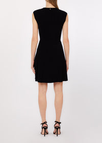 Abito corto in maglia PA6019 MS99EC3912 Liu Jo Black Capsule 
