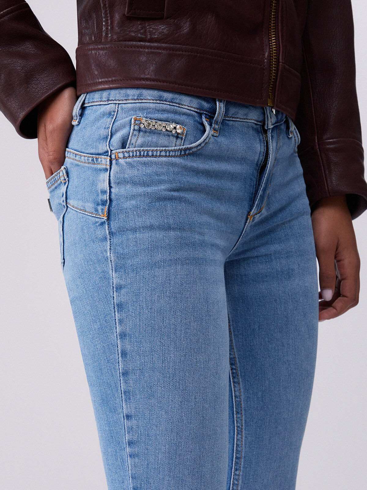  UA6022 D031078801 Liu Jo Blue Denim 