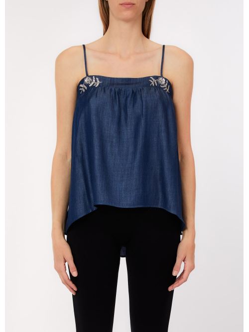 Top Liu Jo Blue Denim