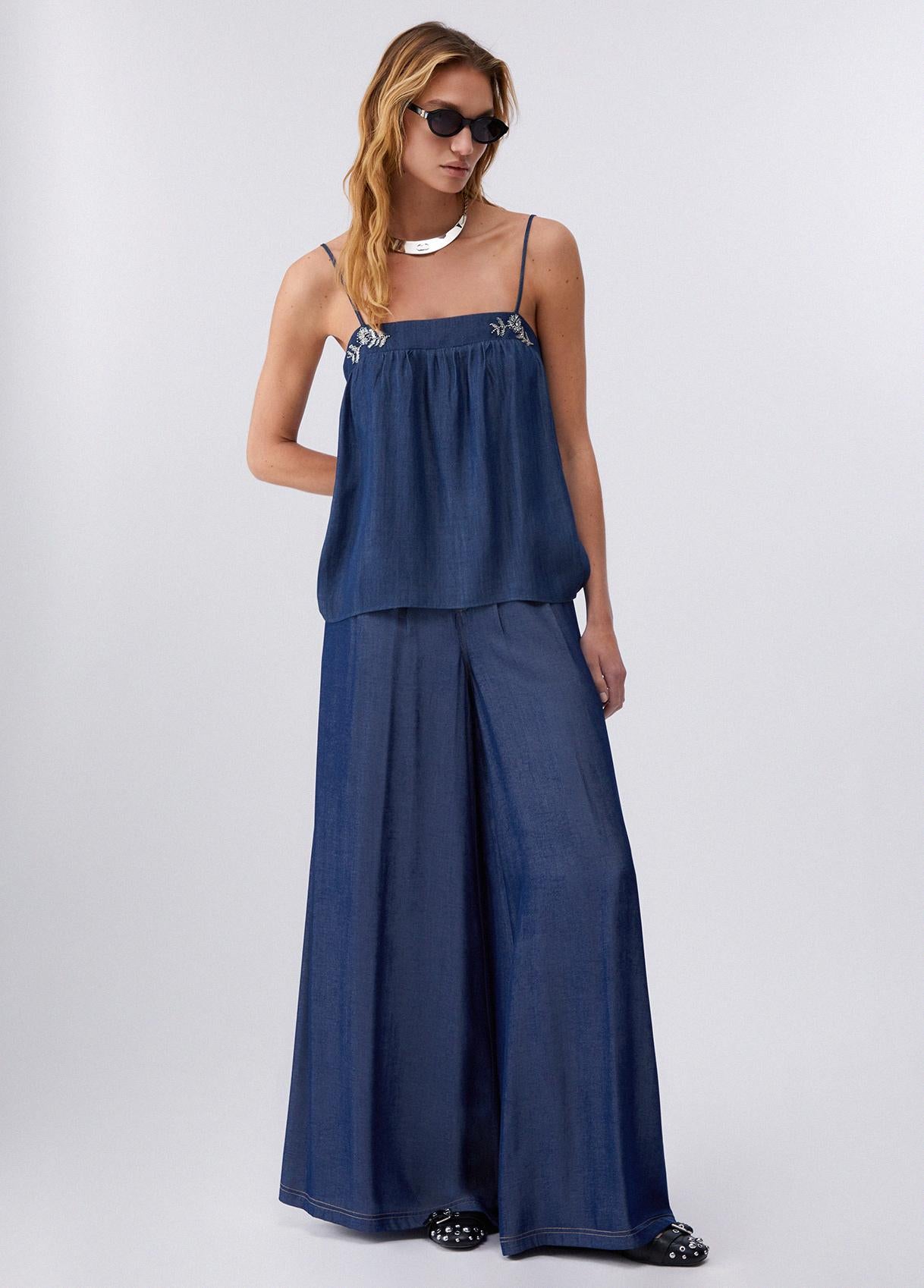 Top Liu Jo Blue Denim