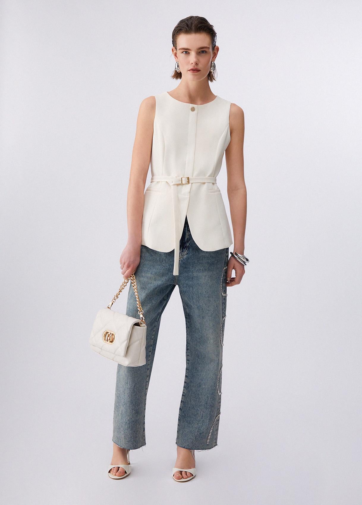 Gilet Liu Jo White1