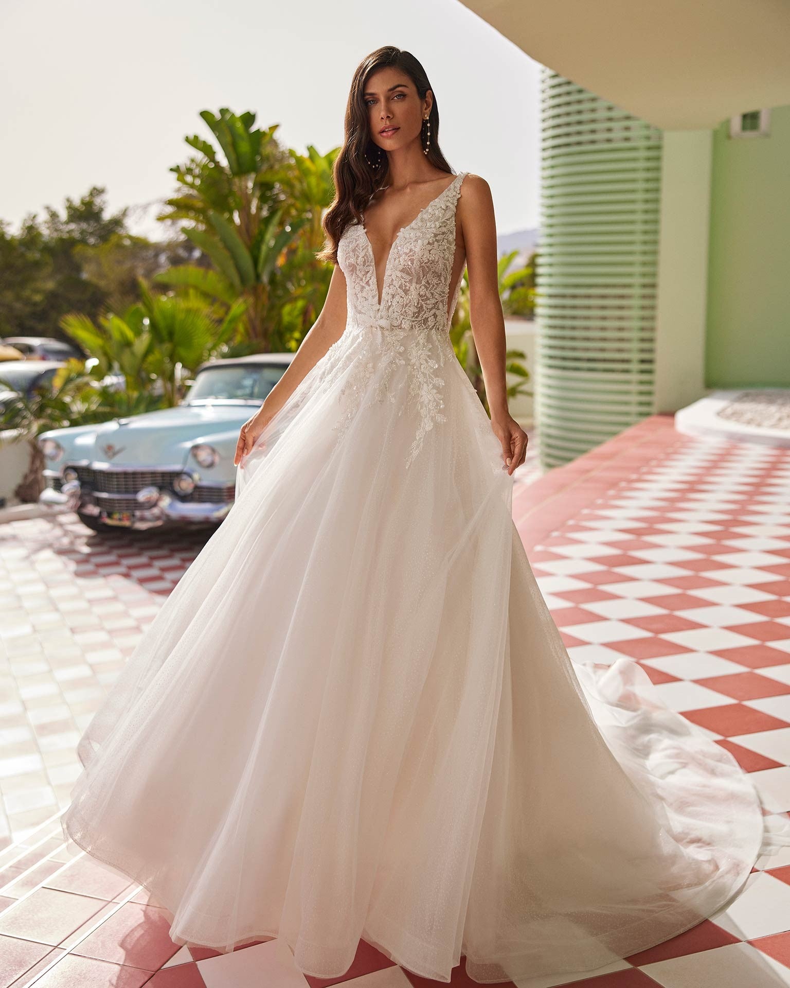 ABITO SPOSA LUNA NOVIAS - LUNA NOVIAS JERMA 1S132TULGEP NA/NA LUNA NOVIAS 