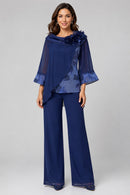 poncho+top+pantalone RR150015 37 Musani 