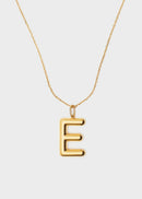 COLLANA LETTERA E - NALì LNCL0051 ORO Nalì 