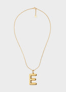 COLLANA LETTERA E - NALì LNCL0051 ORO Nalì 