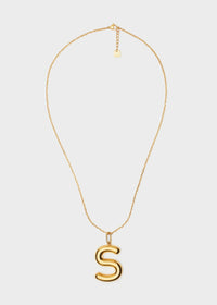 COLLANA LETTERA S - NALì LNCL0061 ORO Nalì 